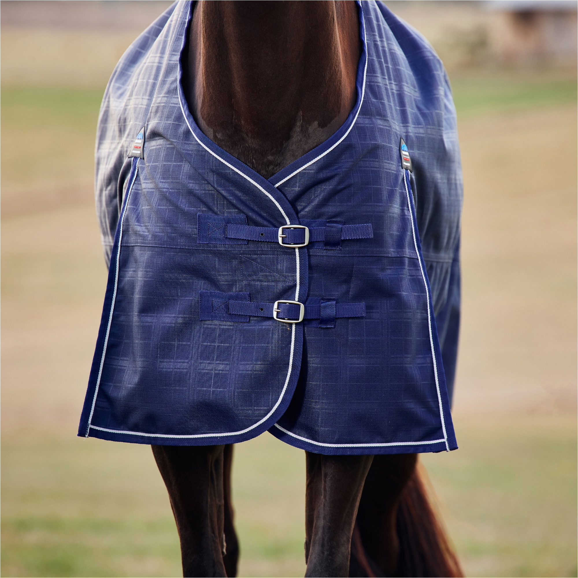 2025 Weatherbeeta Comfitec Prelim Salida 220G 1029032 - Navy Embossed Plaid